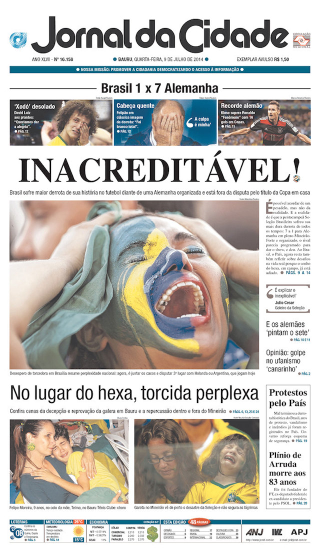 Illustration for article titled Today's Brazilian Newspaper Covers Are Pure Sadness